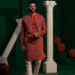 Rose Digital Print Kurta