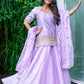 Odette Purple Gota Lehanga