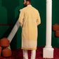 Yellow Forest Sequin Kurta