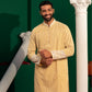 Yellow Forest Sequin Kurta