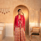 Tammanna - Pink Jacqard Silk Blazer Set