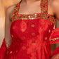 Tammanna - Cherry Red Petal Set