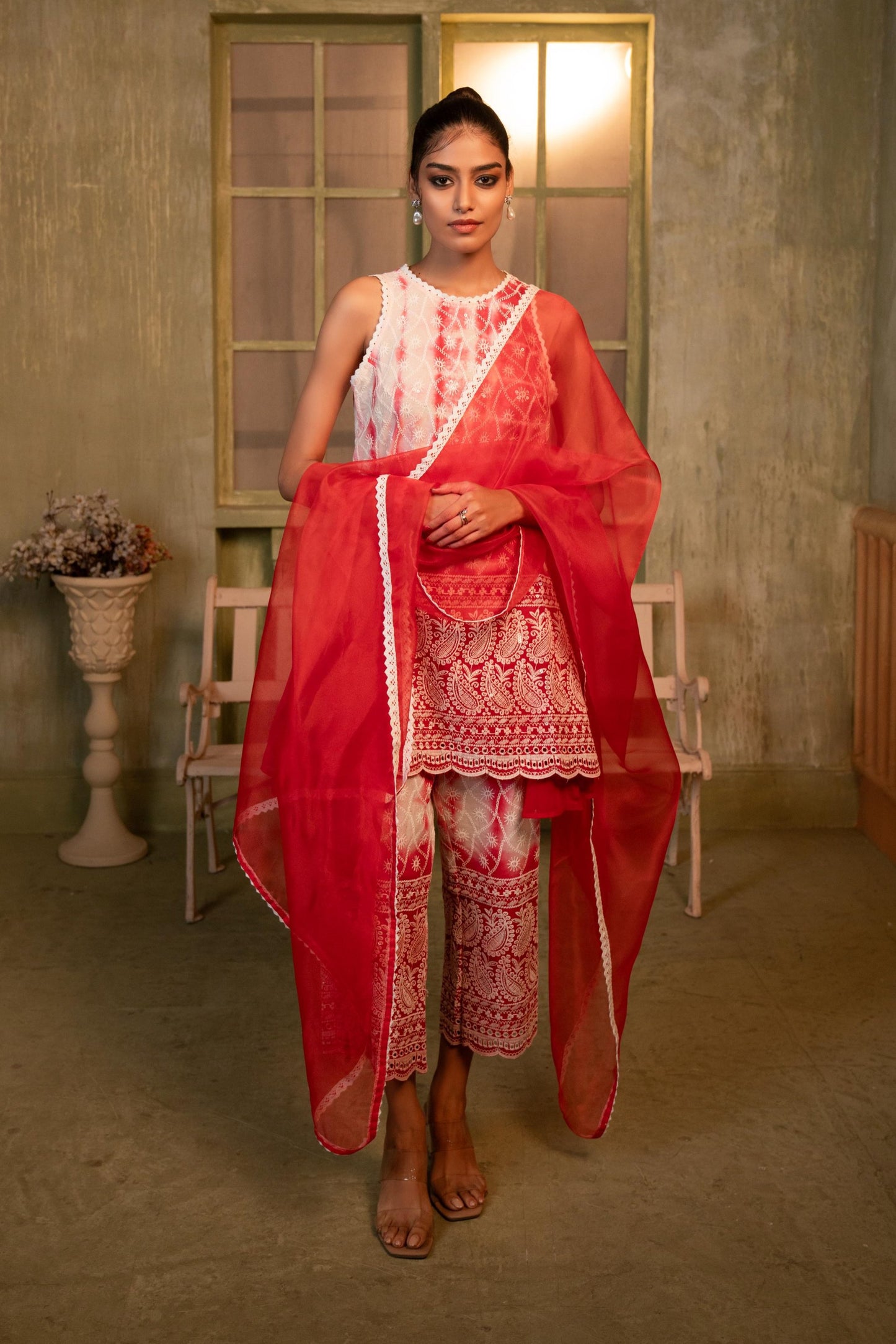 Tammanna - Lush Laal Kurta Set