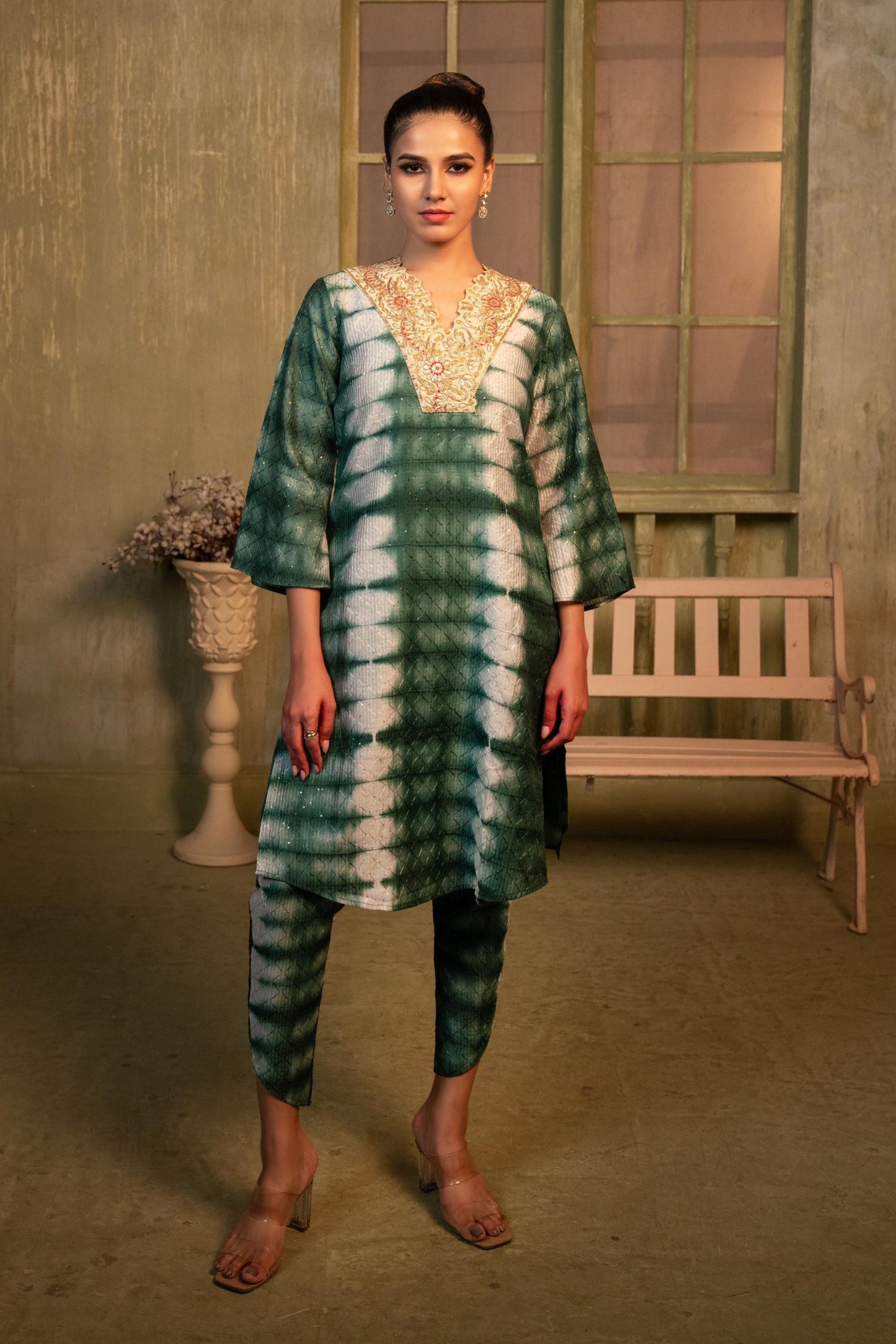 Tammanna - Green Meadow Kurta Pant