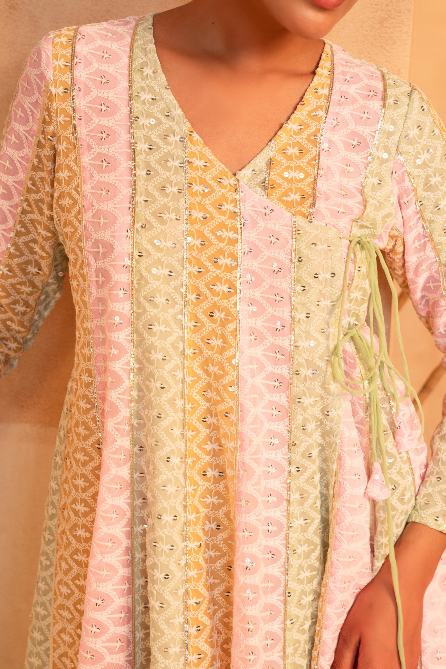 Tammanna - Earthy Embroiderry Tunic