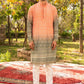 Elegant Pumpkin Shaded Kurta