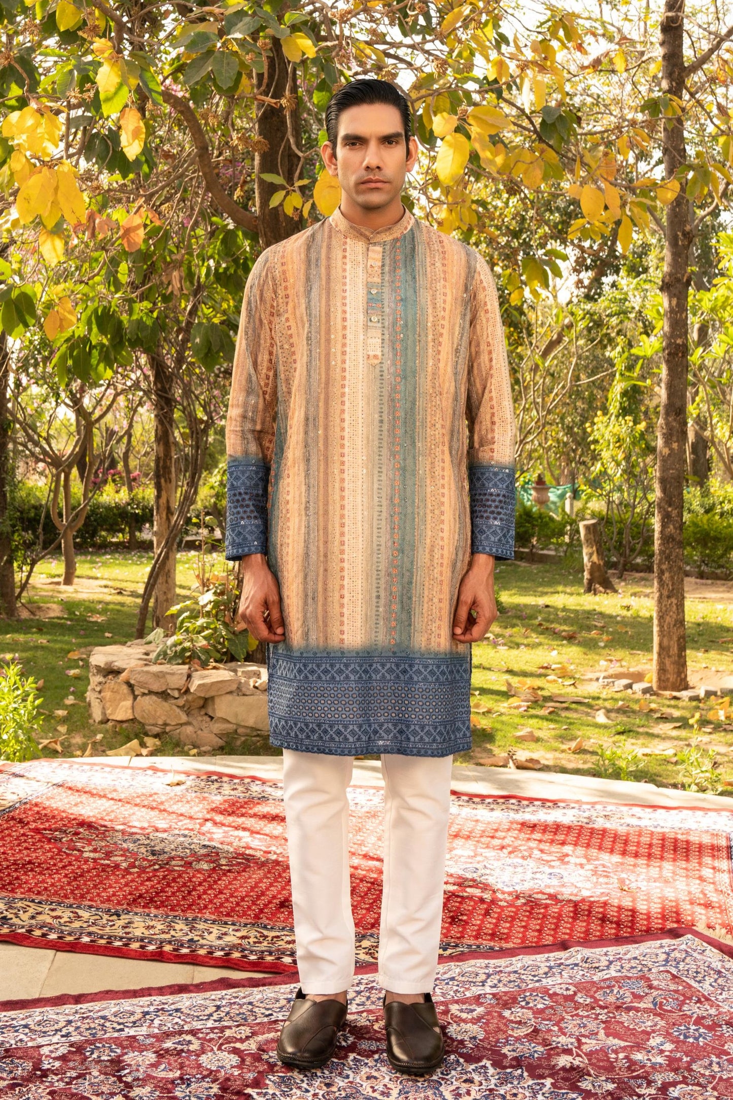 Mesmerizing Galaxy Shaded Kurta