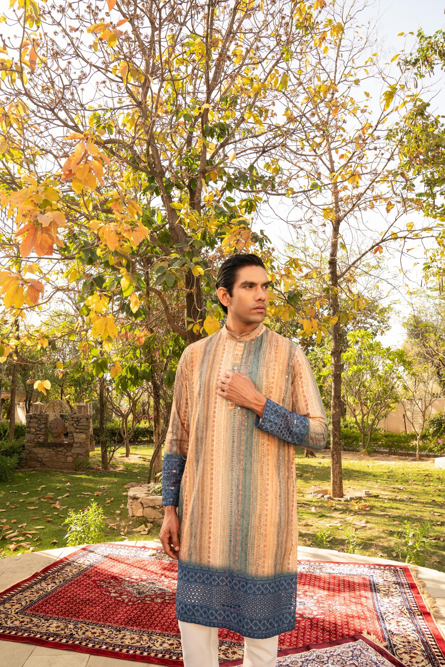 Mesmerizing Galaxy Shaded Kurta