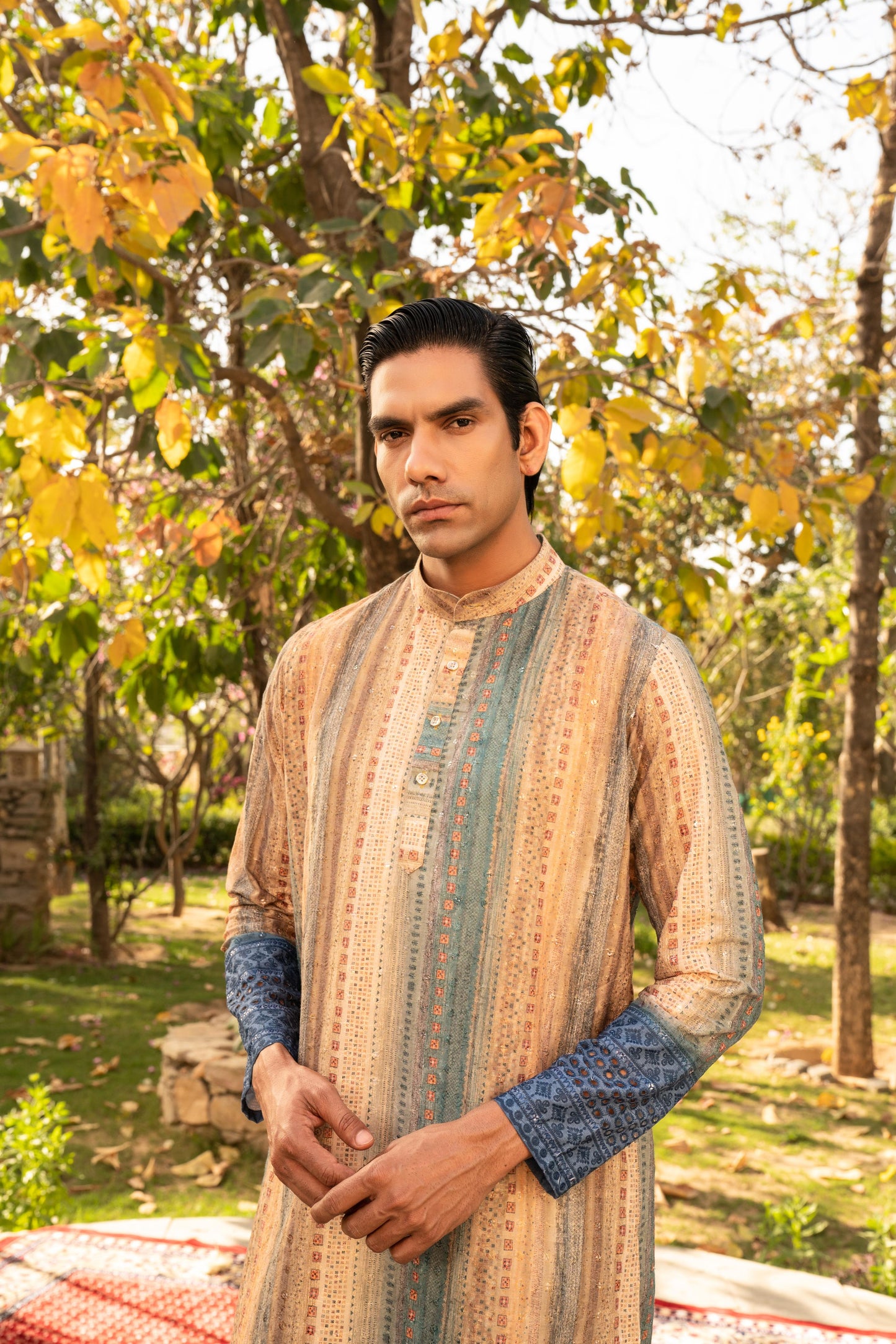 Mesmerizing Galaxy Shaded Kurta