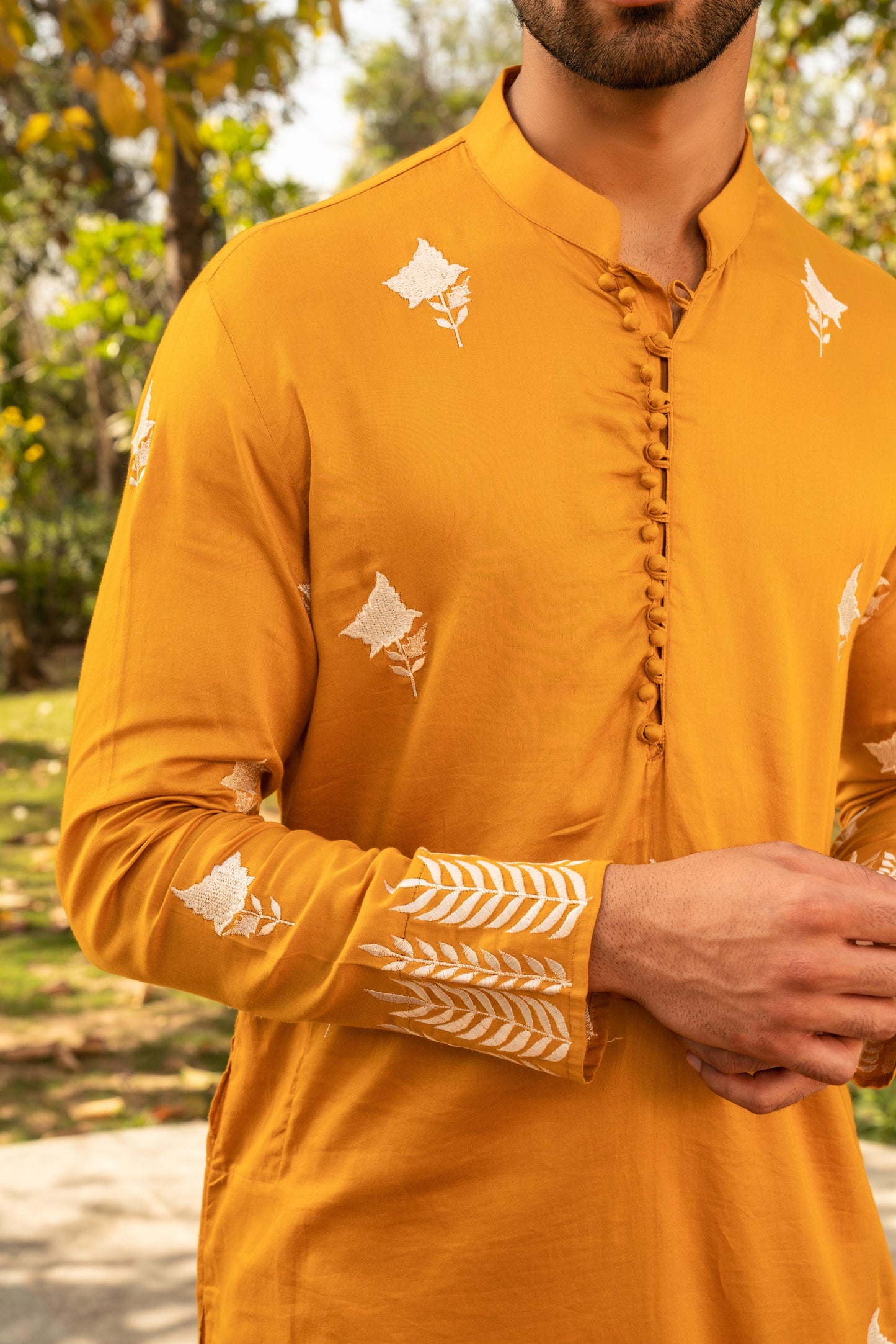 Radiant Sunflower Yellow Kurta