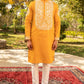 Sophisticated Oyster Yellow Kurta