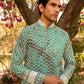 Refreshing Mint Shibori Kurta