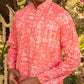 Dreamy Flamingo Peach Printed Kurta