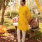 Radiant Golden Rod Bandi Kurta Set