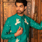 Majestic Falcon Green Indowestern