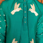 Majestic Falcon Green Indowestern