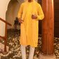 Vivacious Google Yellow Mirror Foil Kurta