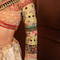 Devi Gulab Silk and Net Lehenga