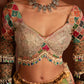 Devi Mogra Silk and Georgette Lehenga