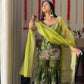 Jungle Green sharara kurta