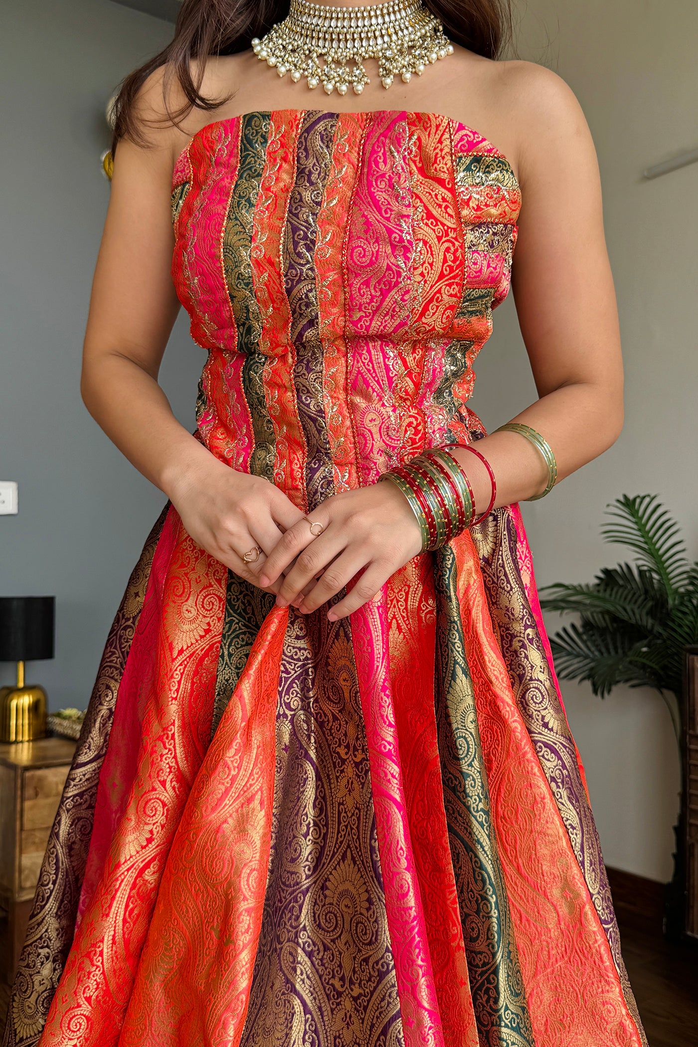 Raagini Kinkhab Lehanga