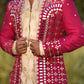 Blush Salmon Jacket with Kurta