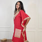 Laal Kaftan Mirror Cord Set
