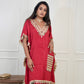 Laal Kaftan Mirror Cord Set