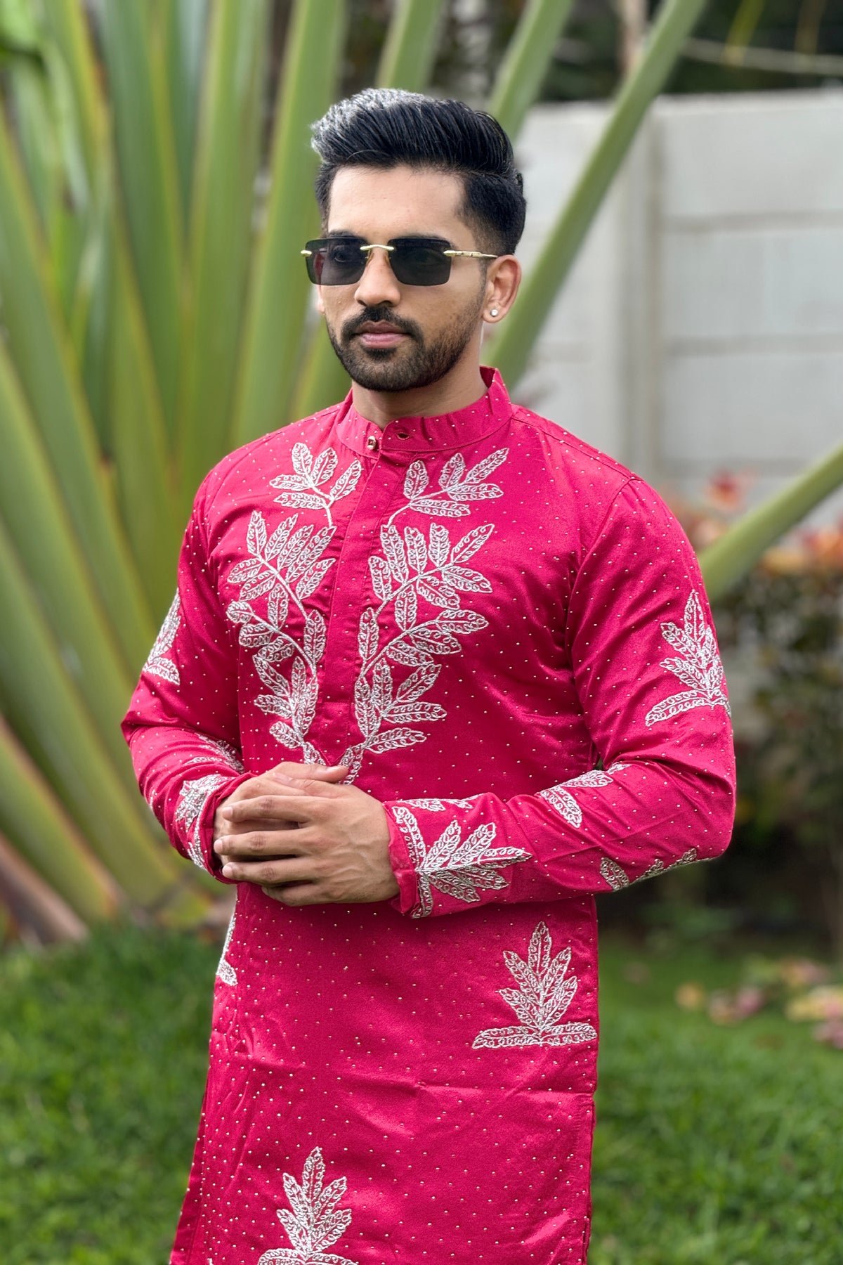 Rani Shimmer Resham Set