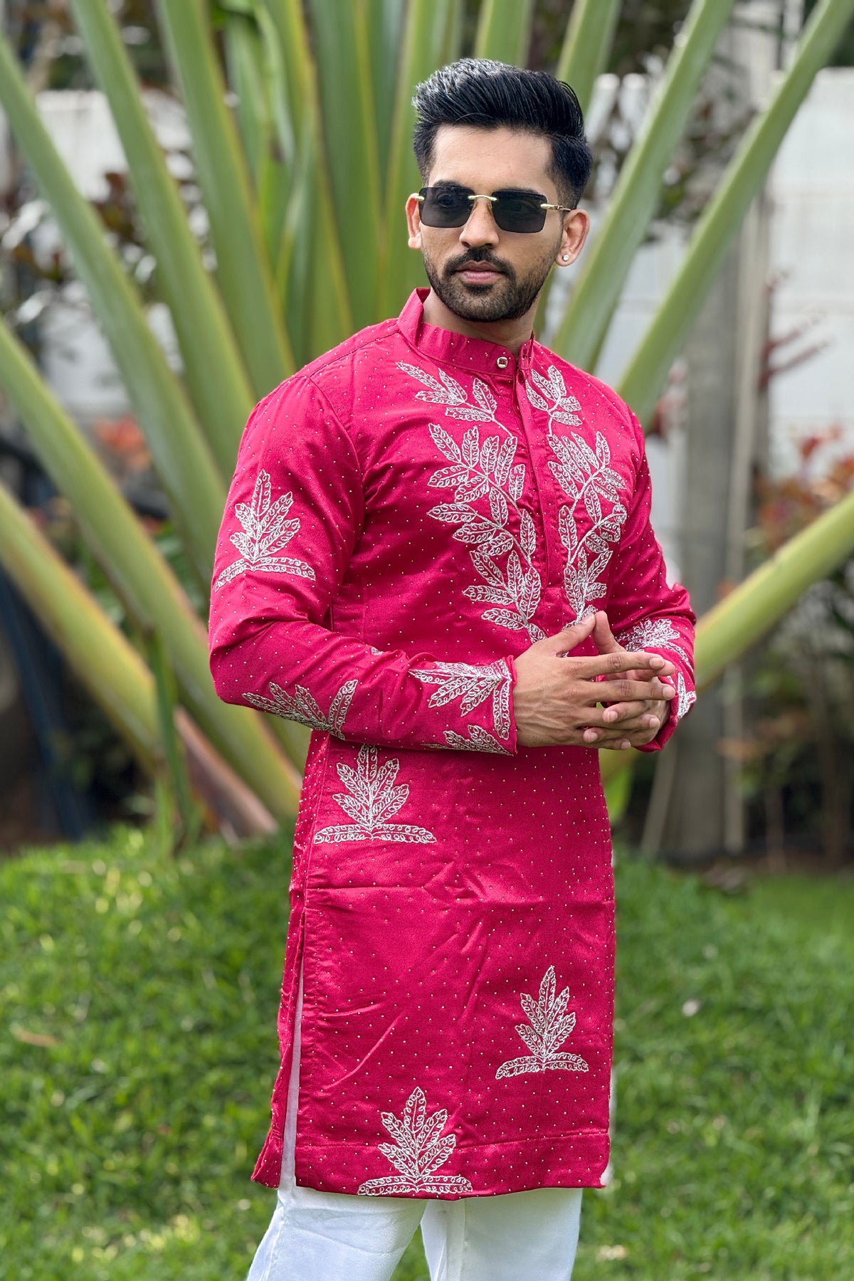 Rani Shimmer Resham Set