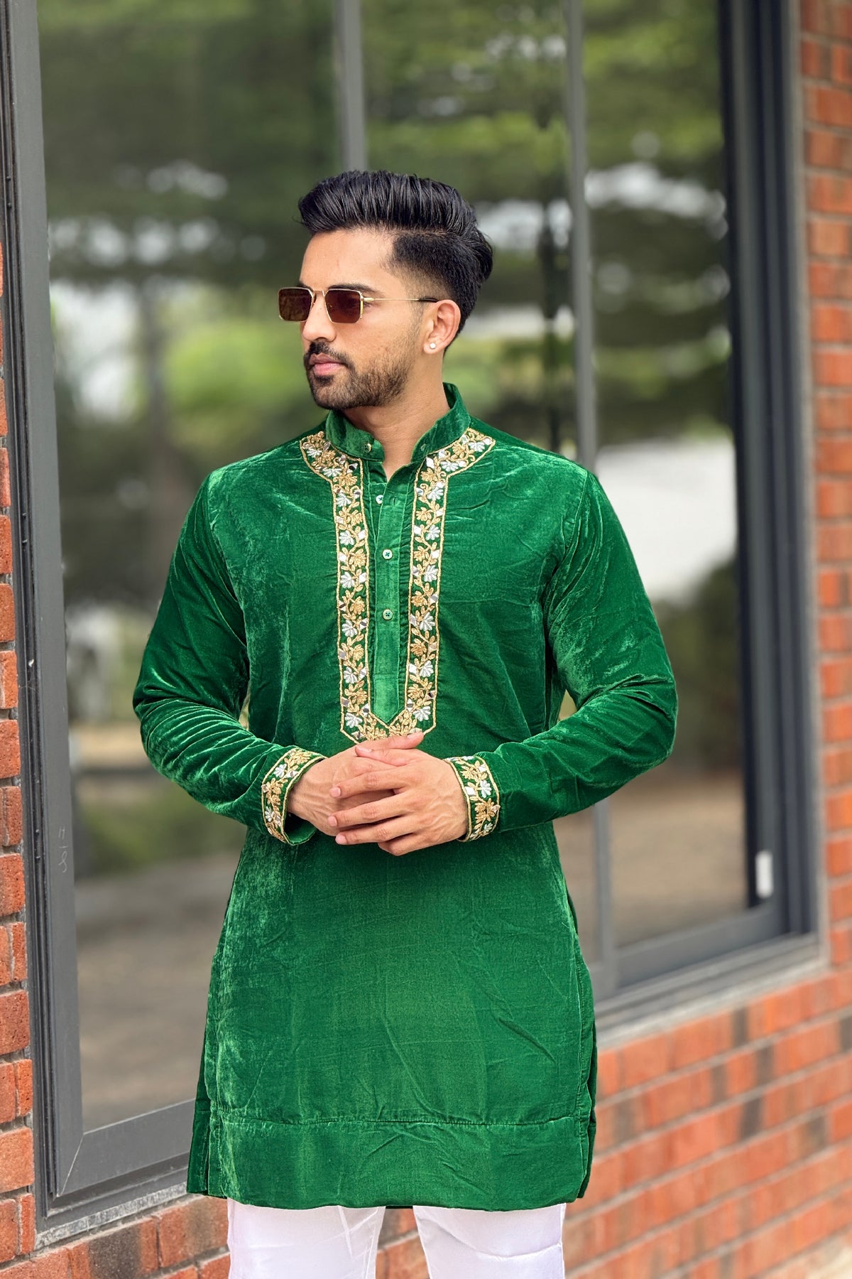 Emerald Shahi Andaaz Kurta