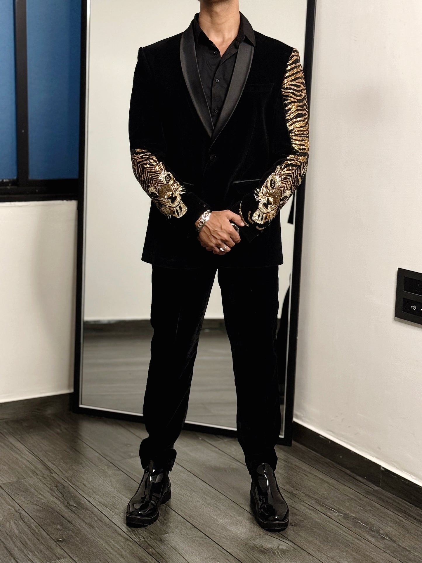 Lion Blazer with Pants