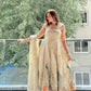 White Peacock Anarkali