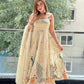 White Peacock Anarkali