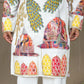 White peacock all over patch work