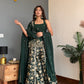 Vanra Emerald Plazzo set