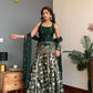 Vanra Emerald Plazzo set