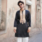 Rajtilak Black Kurta