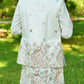 Rajvaibhav Mint Peacock Koti Kurta Set