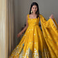 Surajmukhi Peacock Anarkali