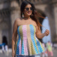 Buy Colorful White Kurti's Tube