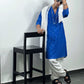 Blue Emerald Mirror Kurta
