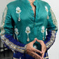 Blue Shaded Om Kurta
