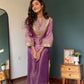 Moonlit Mauve Kaftan