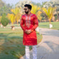 Buy Lal Kurta For Men