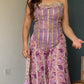 Lavender Meadow Organza Corset Set