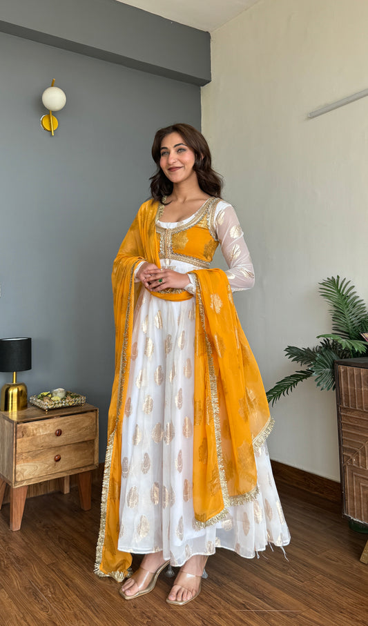 Zivara Jacquard Festive Ensemble Set