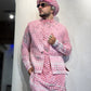 Gulabi Pink Koti Kurta