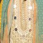 Forest Line Bhandhani Kurta Plus Dupatta