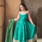Ziya Emerald Anarkali Set